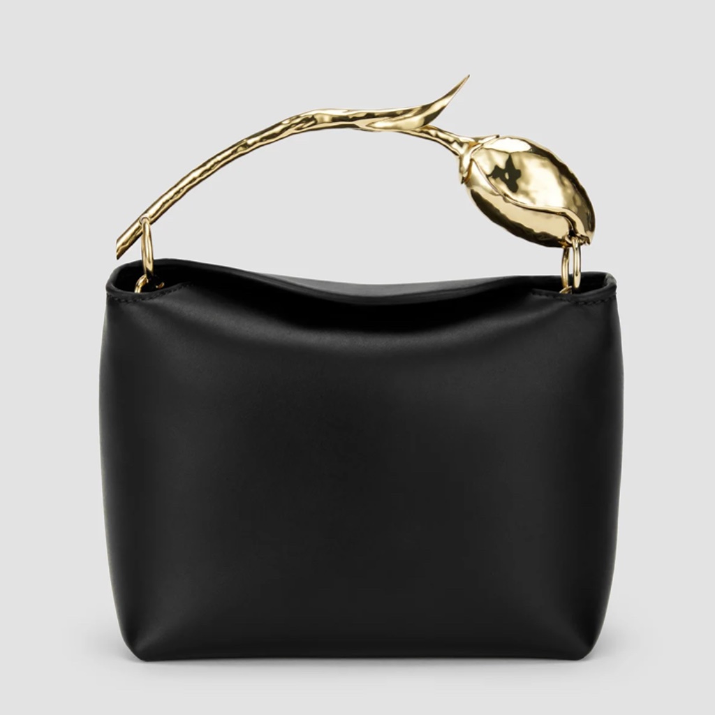 Erdem 'Mini Bloom' Bag In Black - Msrp $1995 - Nwt - Save $800